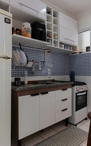 Apartamento à venda com 48m², 2 quartos e 1 vaga Apartamento à venda com 48m², 2 quartos e 1 vagaCozinha