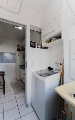 Apartamento à venda com 48m², 2 quartos e 1 vaga Apartamento à venda com 48m², 2 quartos e 1 vagaÁrea de serviço