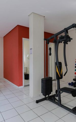 Apartamento à venda com 48m², 2 quartos e 1 vaga Apartamento à venda com 48m², 2 quartos e 1 vagaÁrea comum - Academia