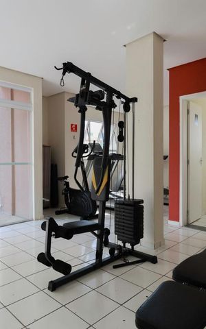 Apartamento à venda com 48m², 2 quartos e 1 vaga Apartamento à venda com 48m², 2 quartos e 1 vagaÁrea comum - Academia