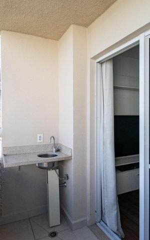 Apartamento à venda com 50m², 2 quartos e 1 vagaVaranda