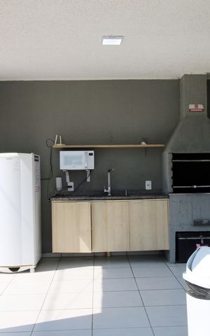 Apartamento para alugar com 41m², 2 quartos e sem vagaÁrea comum - Churrasqueira