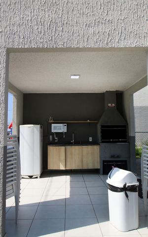 Apartamento para alugar com 41m², 2 quartos e sem vagaÁrea comum - Churrasqueira