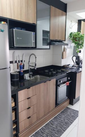 Apartamento à venda com 61m², 3 quartos e 1 vaga Apartamento à venda com 61m², 3 quartos e 1 vagaCozinha