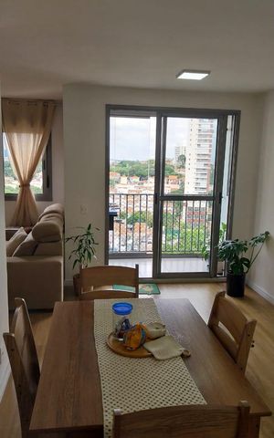 Apartamento à venda com 61m², 3 quartos e 1 vaga Apartamento à venda com 61m², 3 quartos e 1 vagaÁrea de jantar