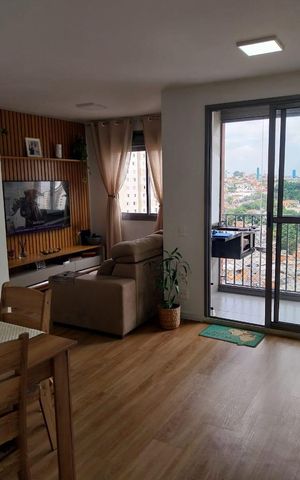 Apartamento à venda com 61m², 3 quartos e 1 vaga Apartamento à venda com 61m², 3 quartos e 1 vagaÁrea de jantar