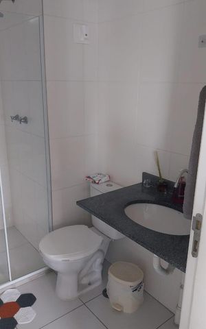 Apartamento à venda com 61m², 3 quartos e 1 vaga Apartamento à venda com 61m², 3 quartos e 1 vagaBanheiro Social