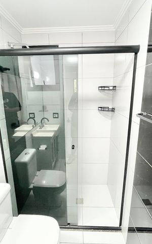 Apartamento à venda com 90m², 3 quartos e 2 vagas Apartamento à venda com 90m², 3 quartos e 2 vagasBanheiro