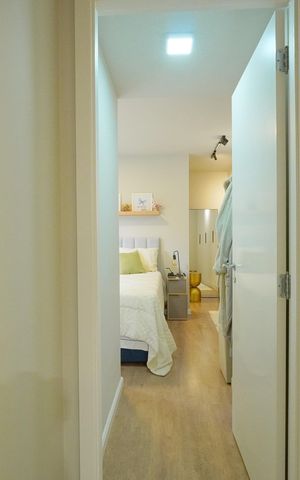 Apartamento à venda com 69m², 2 quartos e 1 vagaCorredor