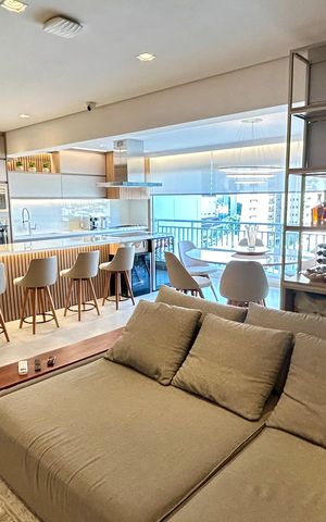 Apartamento à venda com 94m², 2 quartos e 2 vagas Apartamento à venda com 94m², 2 quartos e 2 vagasSala