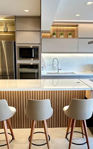 Apartamento à venda com 94m², 2 quartos e 2 vagas Apartamento à venda com 94m², 2 quartos e 2 vagasCozinha