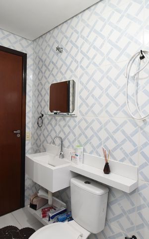 Casa de condomínio para alugar com 120m², 3 quartos e 3 vagasBanheiro 2