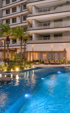 Apartamento à venda com 57m², 1 quarto e 1 vaga Apartamento à venda com 57m², 1 quarto e 1 vagaÁrea externa