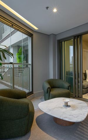 Apartamento à venda com 57m², 1 quarto e 1 vaga Apartamento à venda com 57m², 1 quarto e 1 vagaÁrea externa