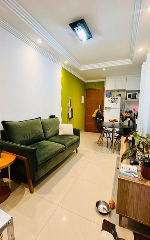 Apartamento à venda com 44m², 2 quartos e 1 vaga Apartamento à venda com 44m², 2 quartos e 1 vagaSala