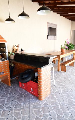 Casa à venda com 115m², 3 quartos e sem vagaVaranda gourmet