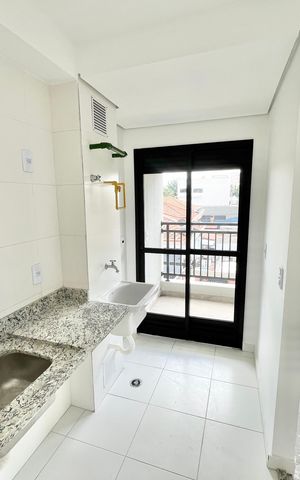 Apartamento à venda com 46m², 1 quarto e 1 vaga Apartamento à venda com 46m², 1 quarto e 1 vagaSala/Cozinha