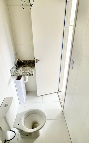 Apartamento à venda com 46m², 1 quarto e 1 vaga Apartamento à venda com 46m², 1 quarto e 1 vagaBanheiro