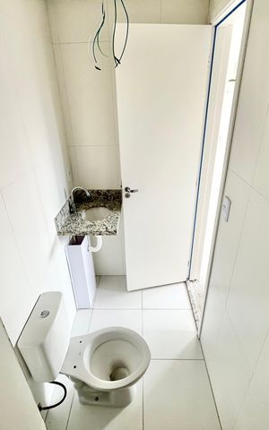 Apartamento à venda com 46m², 1 quarto e 1 vaga Apartamento à venda com 46m², 1 quarto e 1 vagaBanheiro