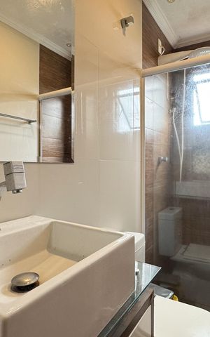 Apartamento para alugar com 55m², 2 quartos e 1 vagaBanheiro Social