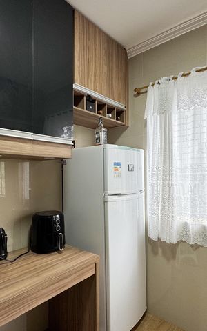 Apartamento para alugar com 55m², 2 quartos e 1 vagaCozinha 