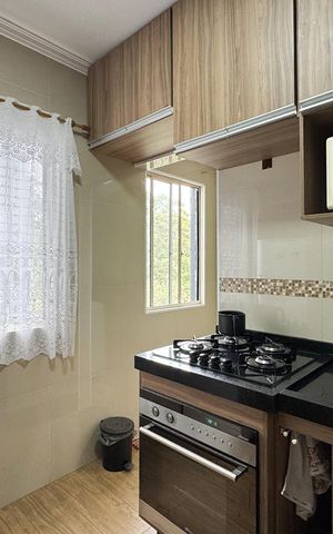 Apartamento para alugar com 55m², 2 quartos e 1 vagaCozinha 