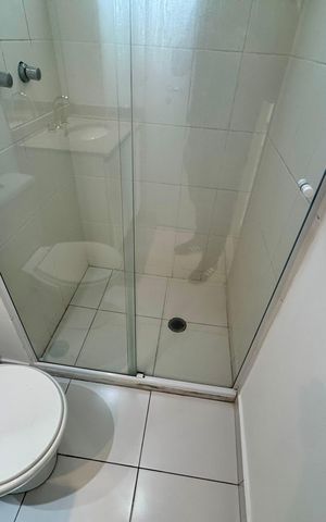 Apartamento para alugar com 62m², 2 quartos e 1 vaga Apartamento para alugar com 62m², 2 quartos e 1 vagaBanheiro 1