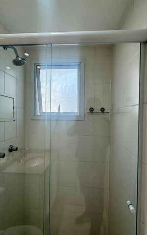 Apartamento para alugar com 62m², 2 quartos e 1 vaga Apartamento para alugar com 62m², 2 quartos e 1 vagaBanheiro 1