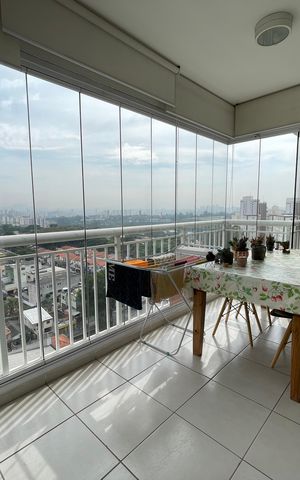 Apartamento para alugar com 77m², 3 quartos e 1 vaga Apartamento para alugar com 77m², 3 quartos e 1 vagaVaranda