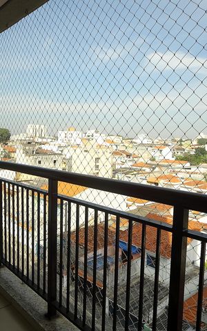 Apartamento à venda com 73m², 2 quartos e 2 vagasVaranda da Sala e dos quartos 