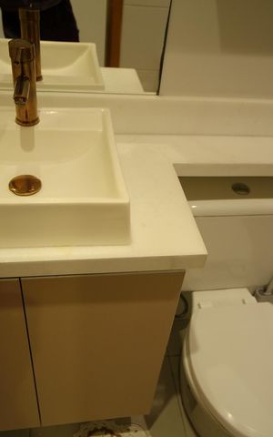 Apartamento à venda com 73m², 2 quartos e 2 vagasBanheiro Social 
