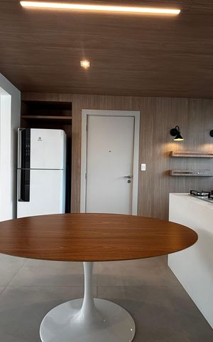 Apartamento para alugar com 134m², 1 quarto e 1 vaga
