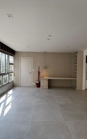 Apartamento para alugar com 134m², 1 quarto e 1 vaga