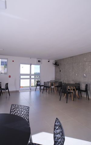 Apartamento à venda com 34m², 2 quartos e sem vagaÁrea comum - Salão de festas
