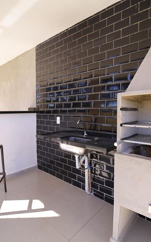 Apartamento à venda com 34m², 2 quartos e sem vagaÁrea comum - Churrasqueira