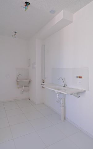 Apartamento à venda com 34m², 2 quartos e sem vagaCozinha e Área de Serviço