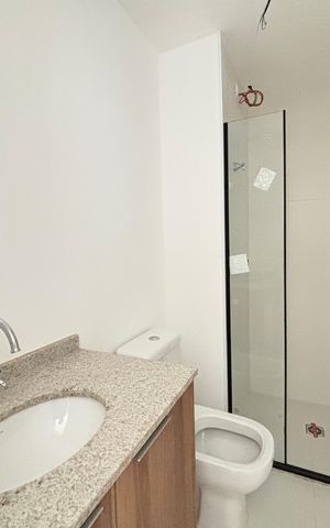 Apartamento à venda com 39m², 2 quartos e sem vaga Apartamento à venda com 39m², 2 quartos e sem vagaBanheiro
