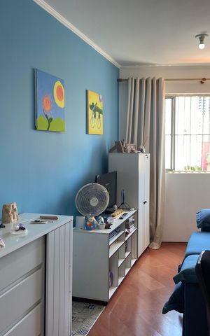 Apartamento à venda com 47m², 1 quarto e 1 vaga Apartamento à venda com 47m², 1 quarto e 1 vagaSala