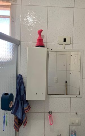 Apartamento à venda com 47m², 1 quarto e 1 vaga Apartamento à venda com 47m², 1 quarto e 1 vagaBanheiro