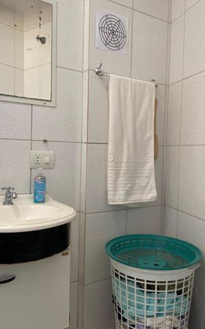 Apartamento à venda com 47m², 1 quarto e 1 vaga Apartamento à venda com 47m², 1 quarto e 1 vagaBanheiro