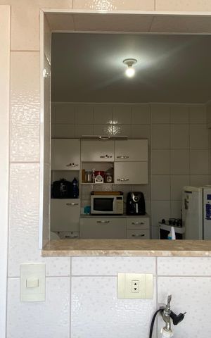 Apartamento à venda com 47m², 1 quarto e 1 vaga Apartamento à venda com 47m², 1 quarto e 1 vagaCozinha - Área de serviço