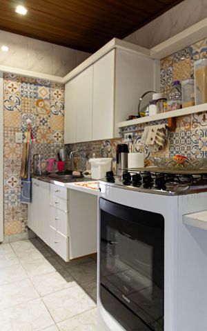 Casa à venda com 120m², 2 quartos e 2 vagas Casa à venda com 120m², 2 quartos e 2 vagasCozinha