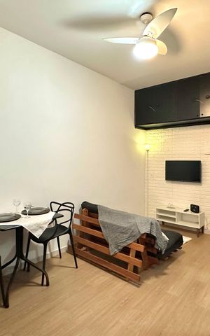 Apartamento à venda com 30m², 1 quarto e sem vaga