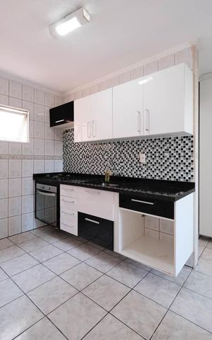 Apartamento à venda com 46m², 2 quartos e 1 vagaCozinha e Área de Serviço