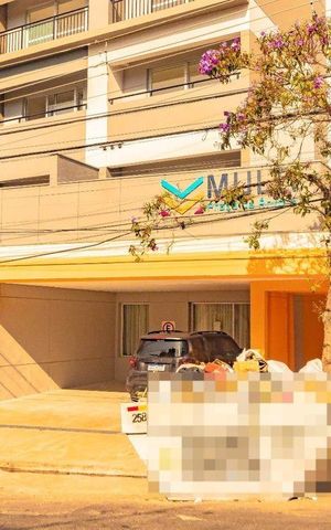 Studio para alugar com 24m², 1 quarto e sem vaga Studio para alugar com 24m², 1 quarto e sem vagaFachada