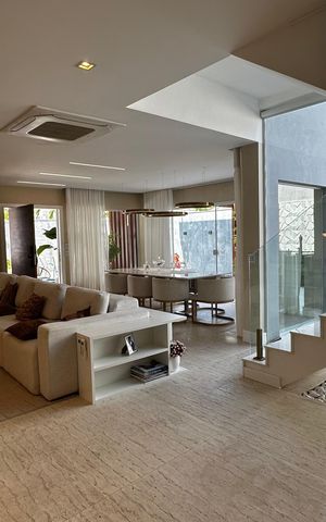 Casa de condomínio para alugar com 400m², 4 quartos e 5 vagas Casa de condomínio para alugar com 400m², 4 quartos e 5 vagasSala