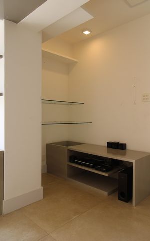 Apartamento para alugar com 105m², 1 quarto e 2 vagasSala