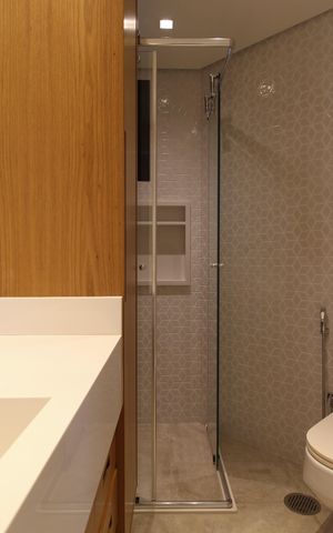 Apartamento para alugar com 105m², 1 quarto e 2 vagasBanheiro Social