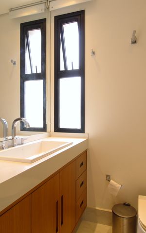 Apartamento para alugar com 105m², 1 quarto e 2 vagasBanheiro da Suíte