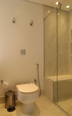 Apartamento para alugar com 105m², 1 quarto e 2 vagasBanheiro da Suíte